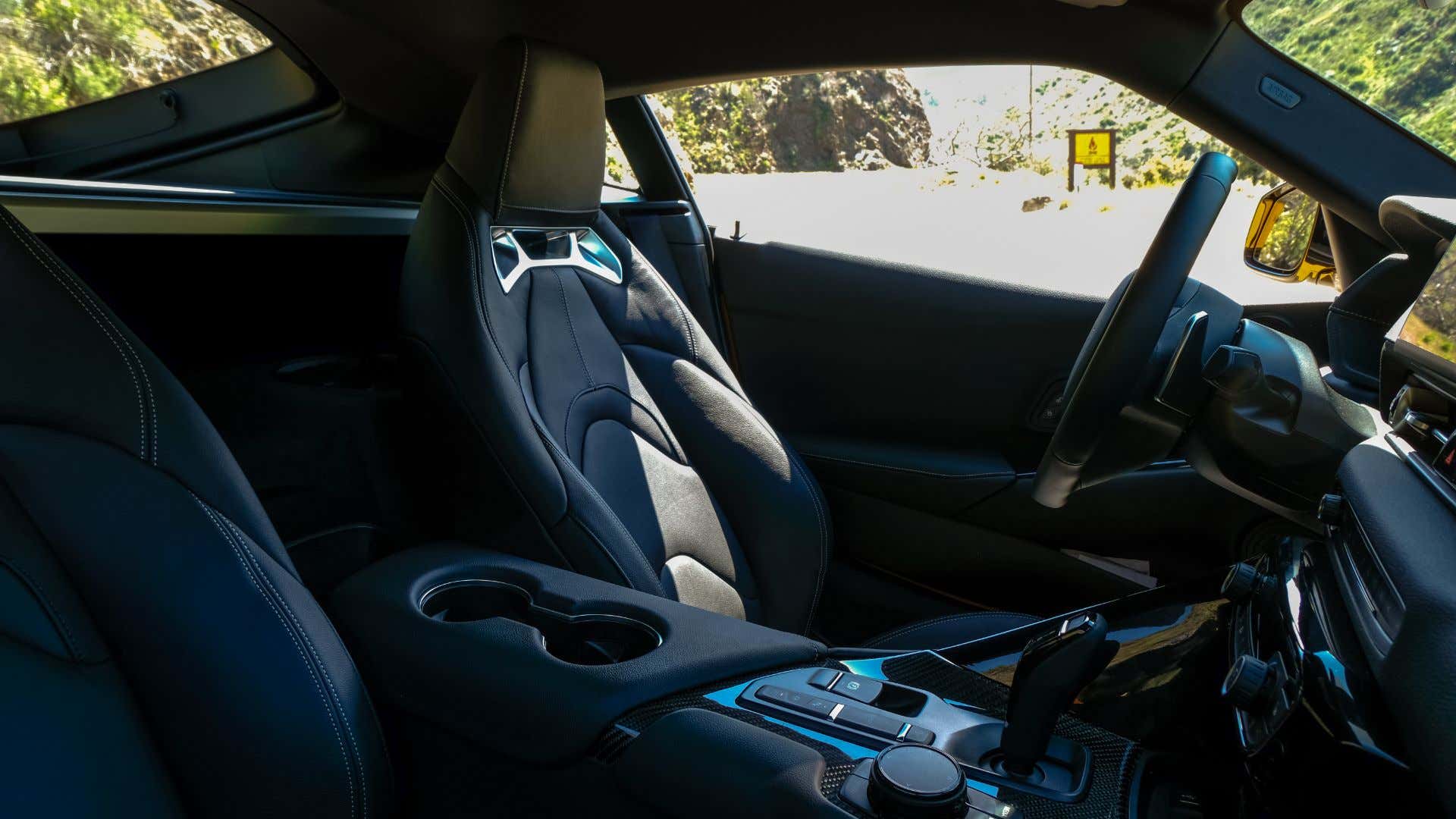 2020 Toyota Supra interior. 2020丰田超内饰。