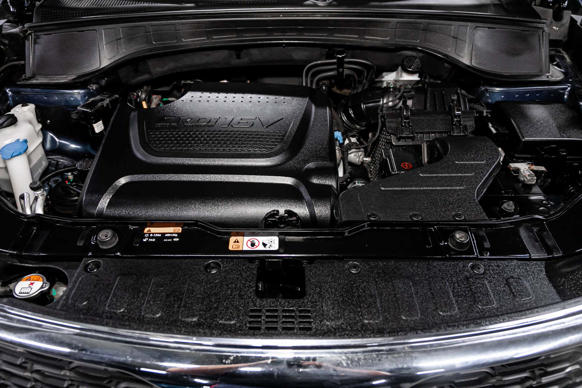 Close up detail of car engine 汽车引擎的特写