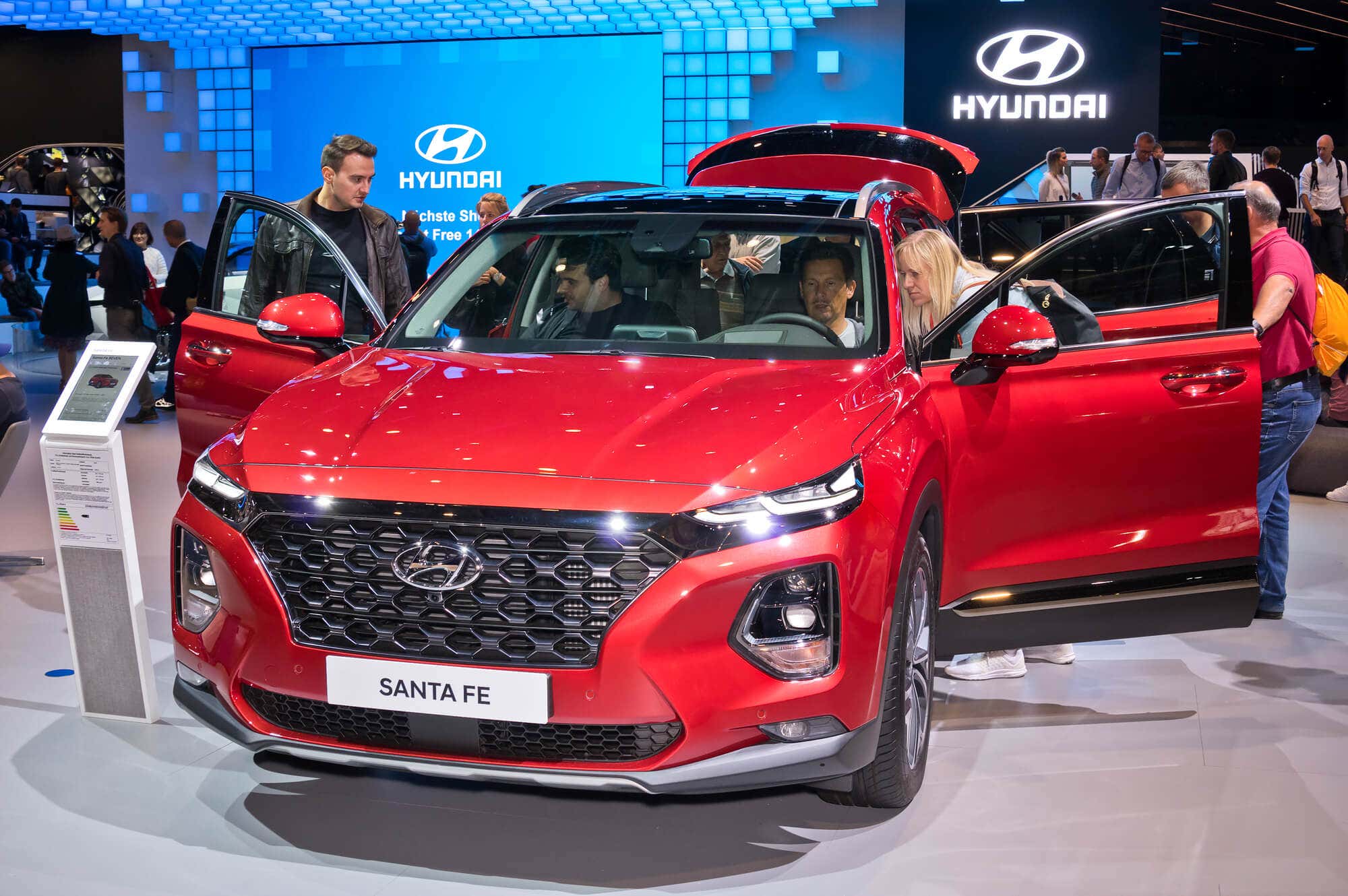 Hyundai Santa Fe 2020 model 现代圣达菲2020车型