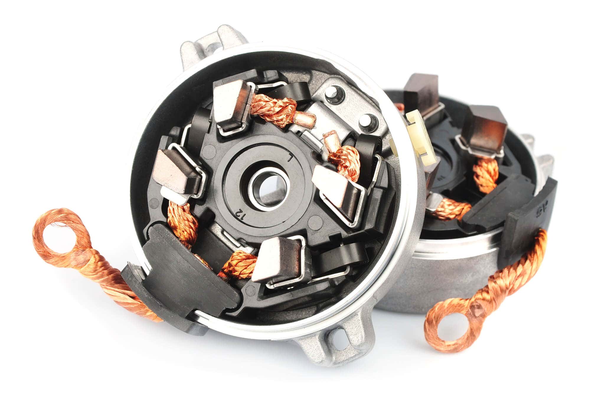 Spare parts for the starter to the car 汽车起动器的零件