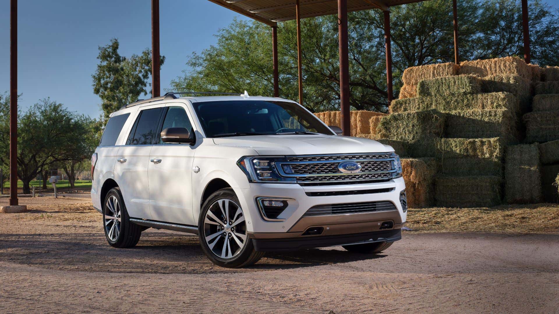 A 2020 Ford Expedition. 2020年的福特远征。