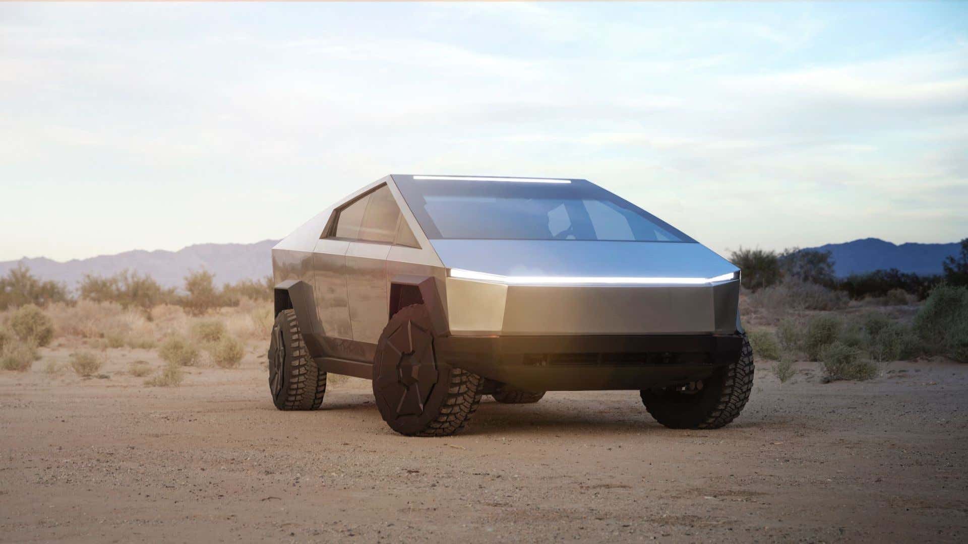 Tesla's controversial Cybertruck 特斯拉的争议Cybertruck