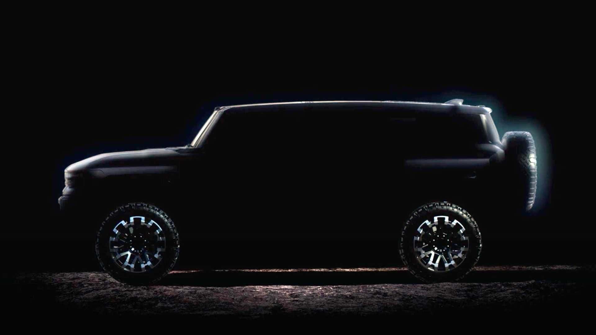 Another teaser for the GMC Hummer EV. GMC悍马电动汽车的另一个预告片。