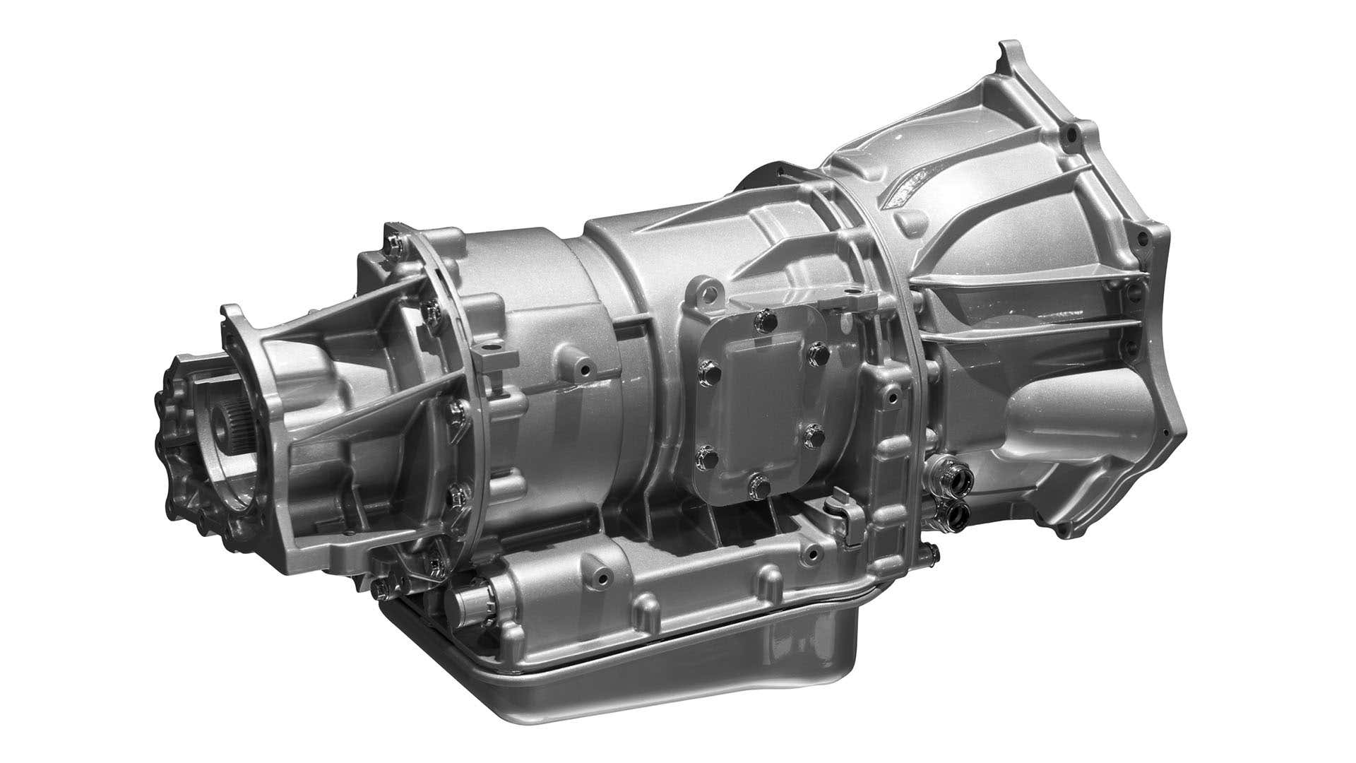 An automatic transmission. 一个自动变速器。