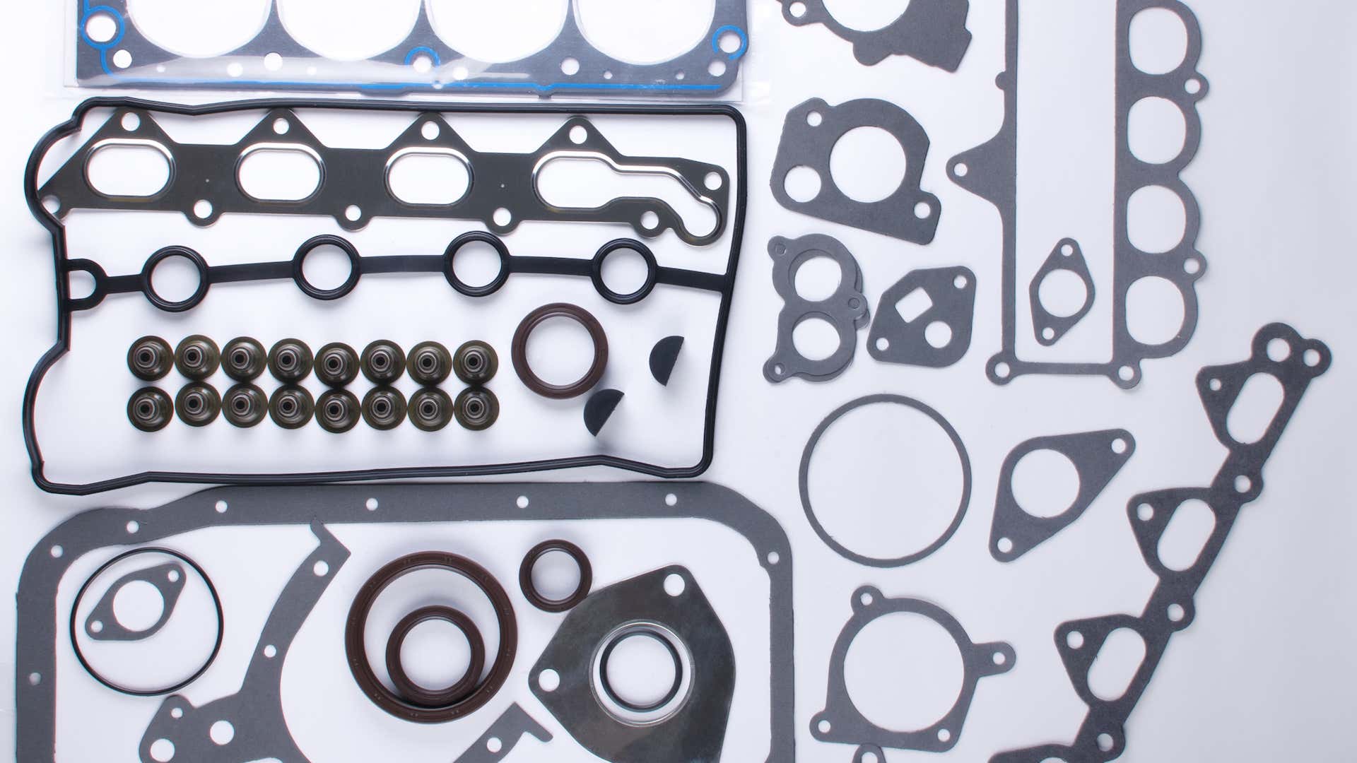 Your engine has a variety of gaskets. 您的发动机有各种垫圈。