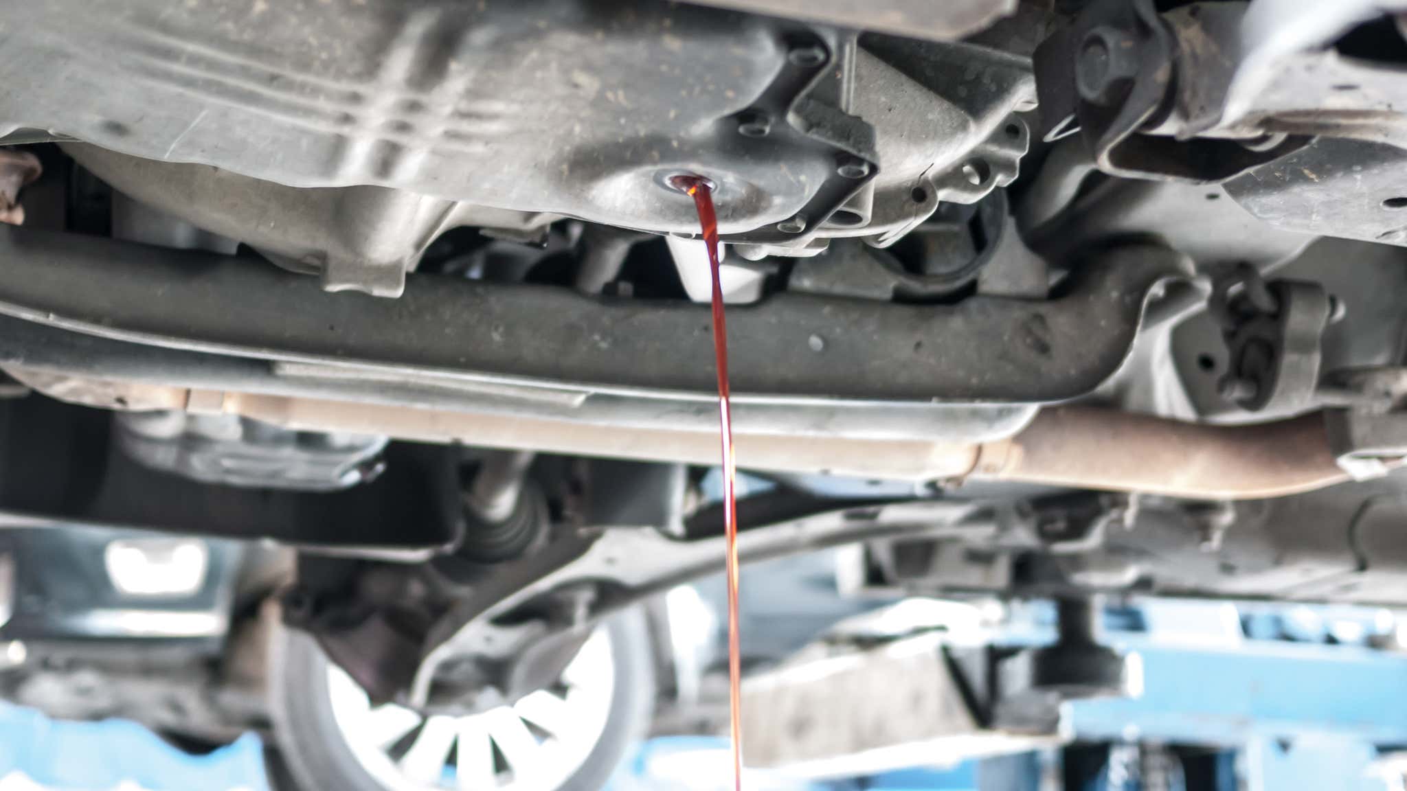 Depositphotos You'll need to drain the transmission fluid before performing repairs. Depositphotos您需要在执行维修之前排出传动液。