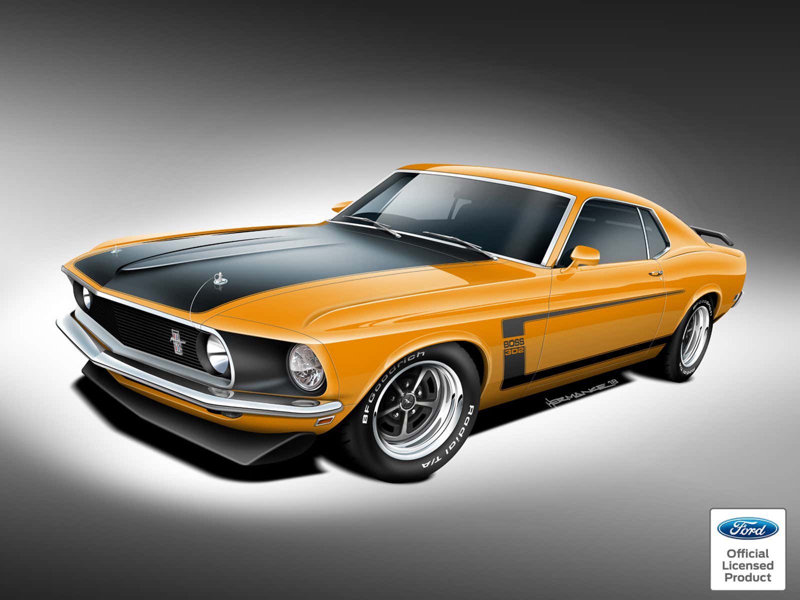 A Boss 302. 老板302。