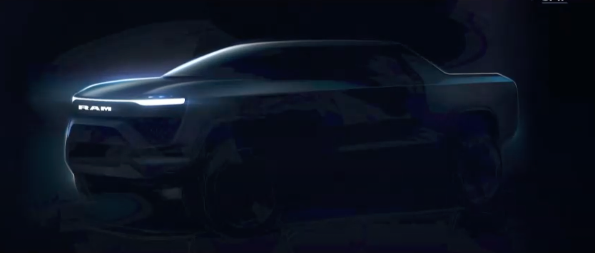 2024 RAM e-1500 Concept. 2024 RAM e-1500概念。