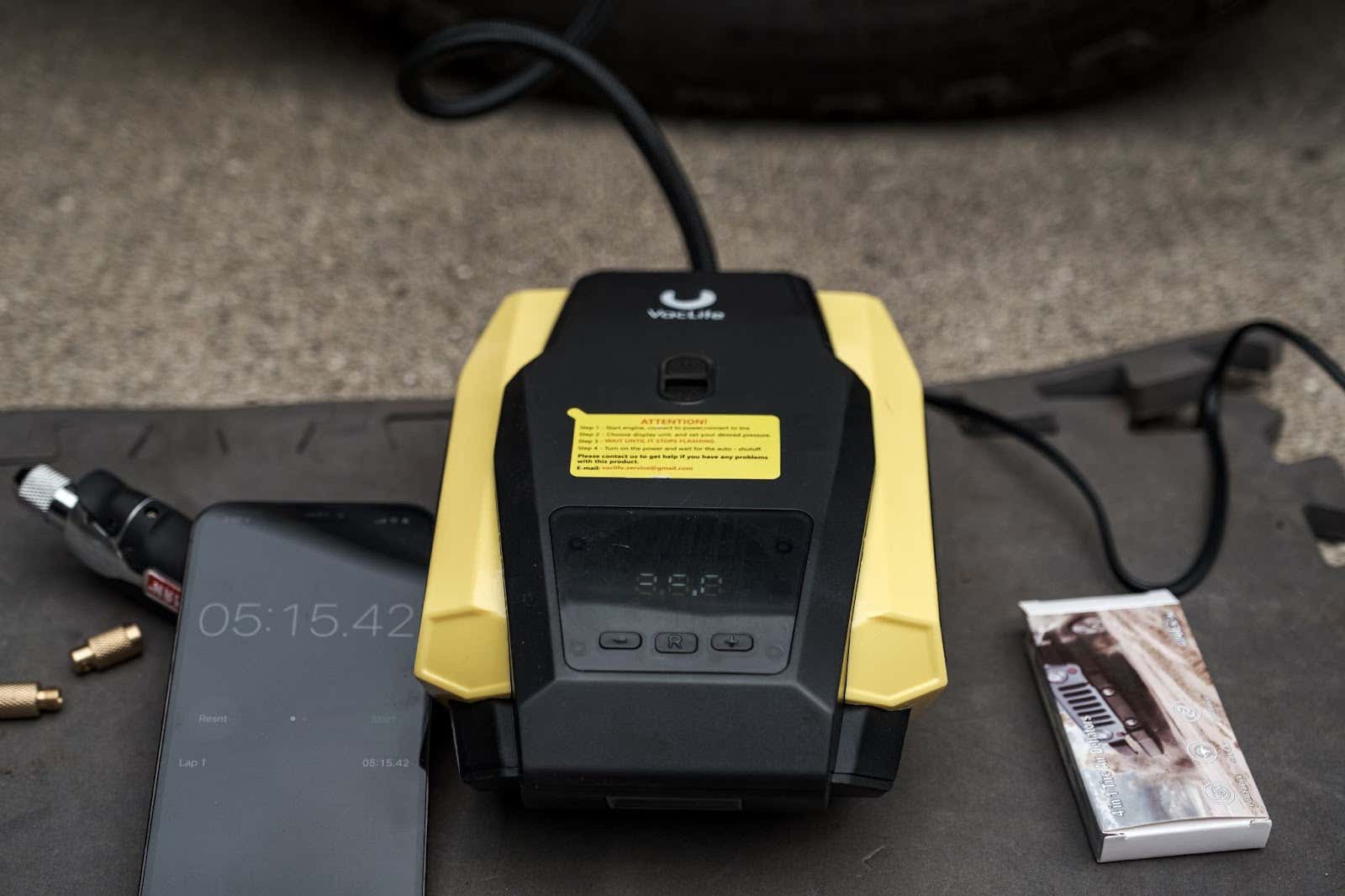 VacLife Air Compressor Tire Inflator VacLife空气压缩机轮胎充气机